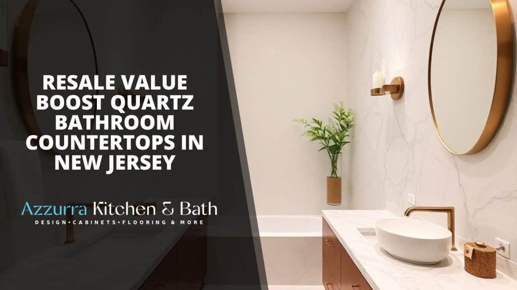 Quartz bathroom countertops in New Jersey