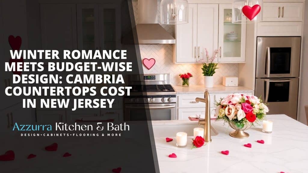 Cambria countertops cost in New Jersey